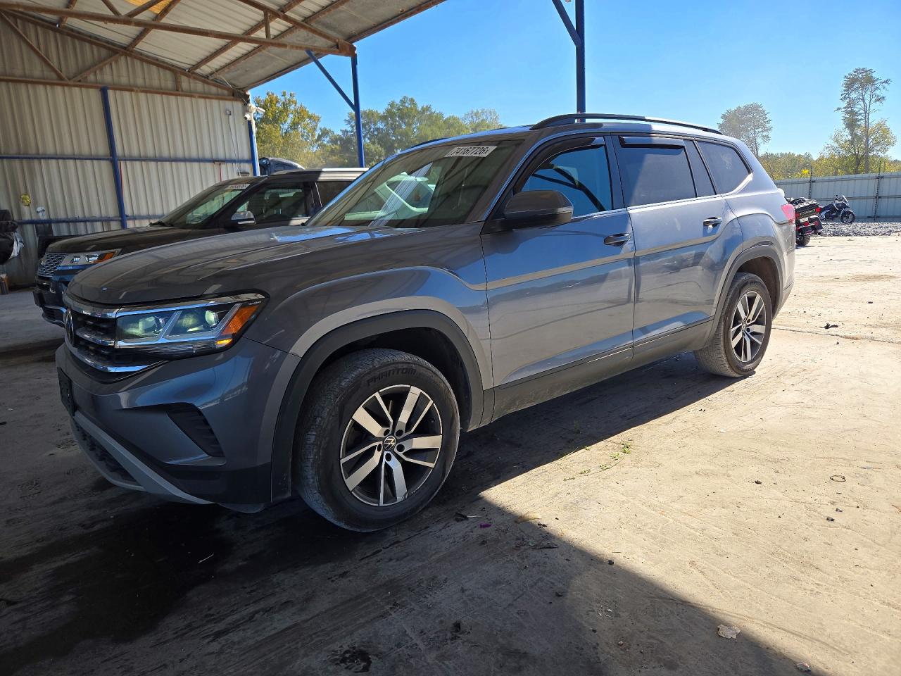 2021 VOLKSWAGEN ATLAS SE — Front 3/4