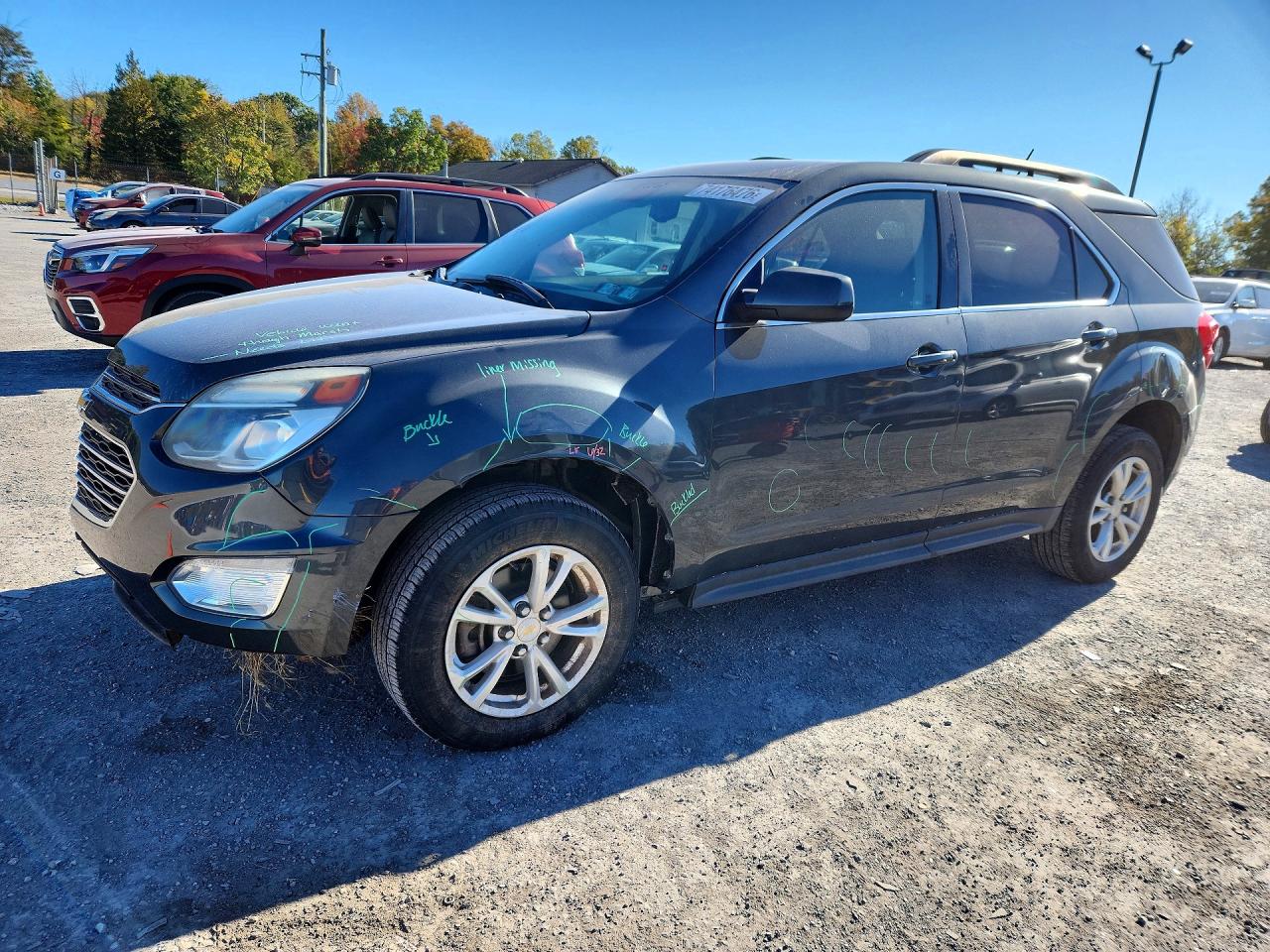 2017 CHEVROLET EQUINOX LT / FL — Front 3/4