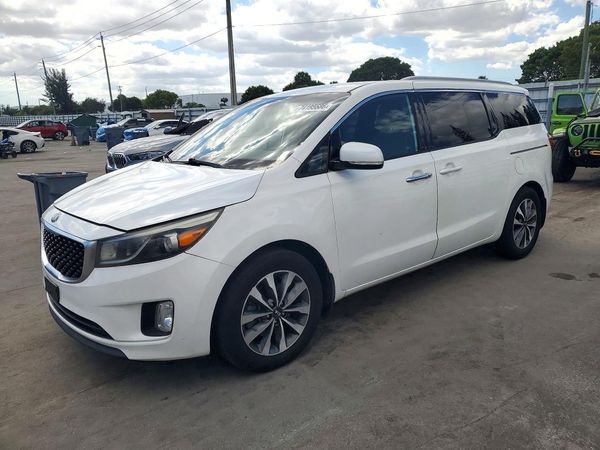 2015 KIA SEDONA GLS - Middle level — Front 3/4