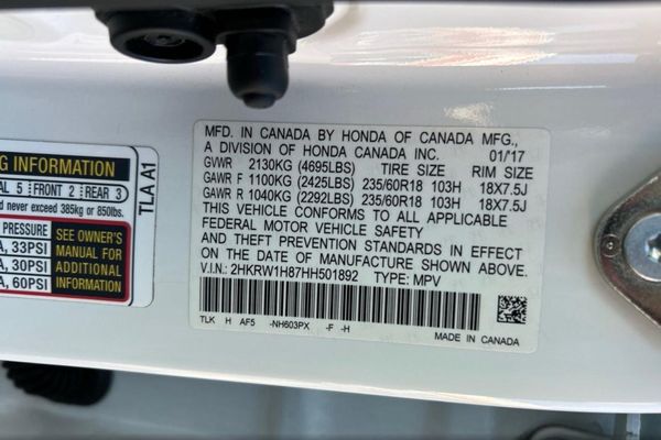2017 HONDA CRV EX-L/EX-L Navi