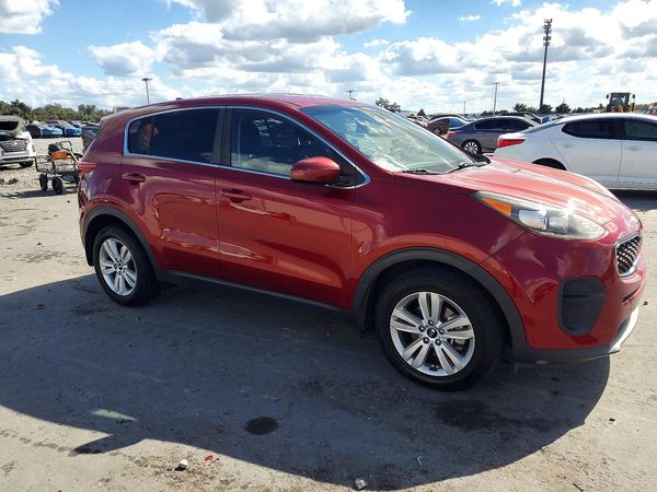 2017 KIA SPORTAGE LX — Passenger 3/4
