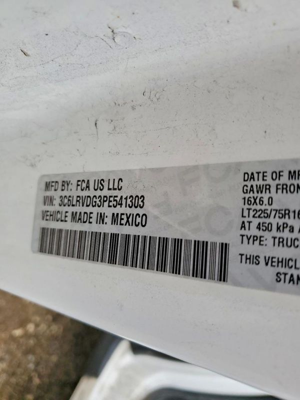 2023 RAM PROMASTER 2500 High Roof