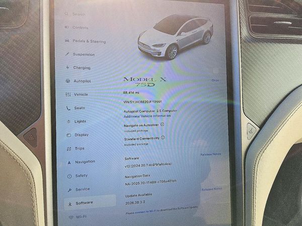 2018 TESLA MODEL X — ODOM