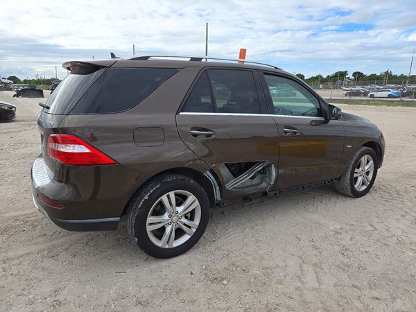2012 MERCEDES-BENZ ML ML350 4-MATIC — PSRA