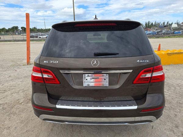2012 MERCEDES-BENZ ML ML350 4-MATIC — DIRR