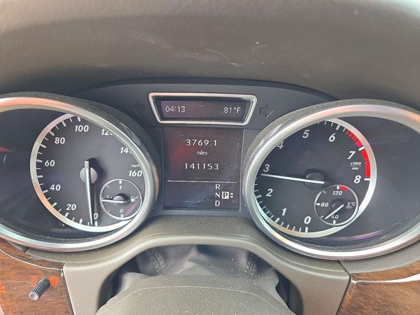 2012 MERCEDES-BENZ ML ML350 4-MATIC — ODOM