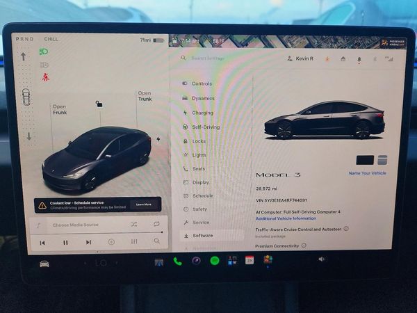 2024 TESLA MODEL 3 — ODOM