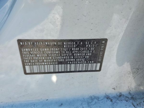 2021 VOLKSWAGEN JETTA