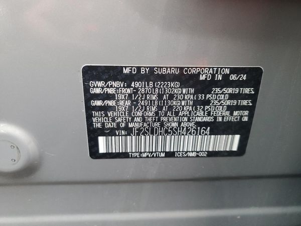 2025 SUBARU FORESTER