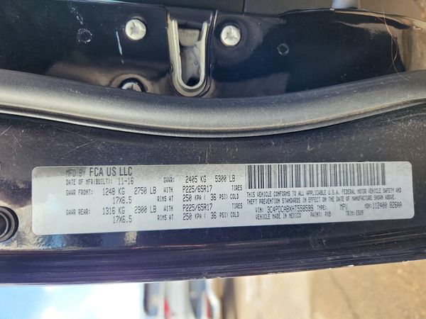 2017 DODGE JOURNEY SE (FWD)