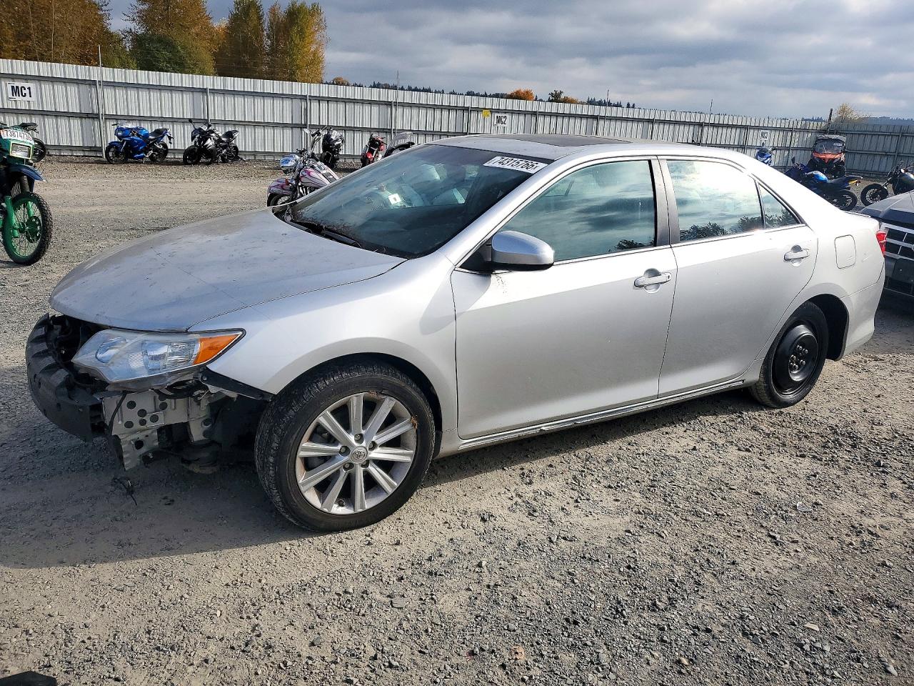 2012 TOYOTA CAMRY — Front 3/4