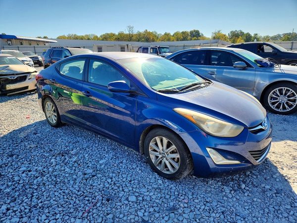 2016 HYUNDAI ELANTRA — Passenger 3/4