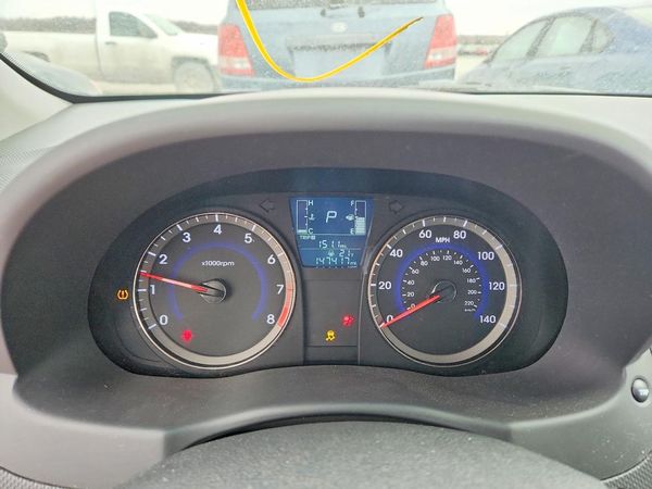 2015 HYUNDAI ACCENT GL(Middle-low)