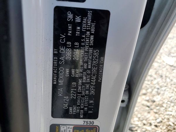2024 KIA FORTE
