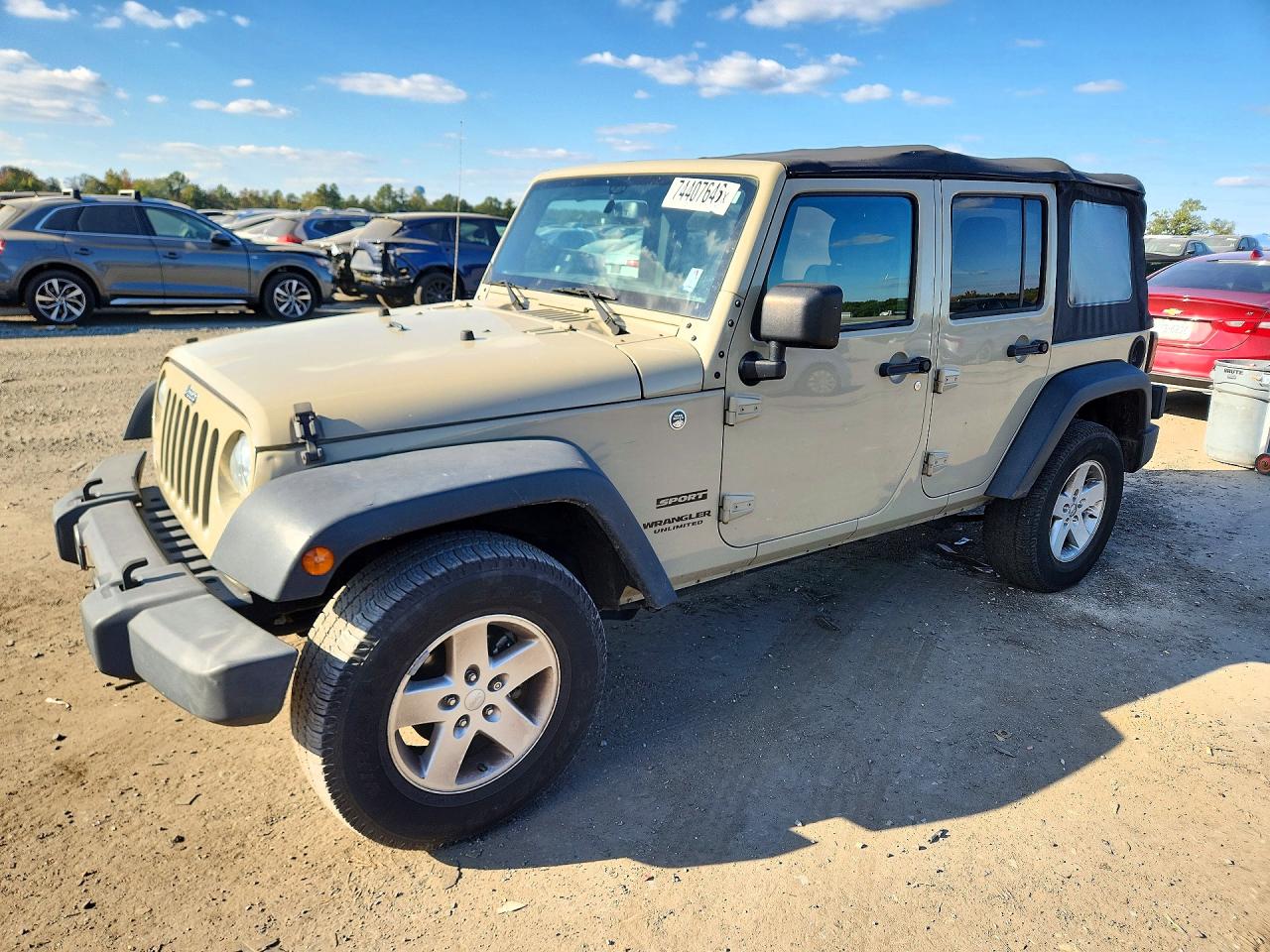 2017 JEEP WRANGLER UNLIMITED Unlimited Sport — Front 3/4