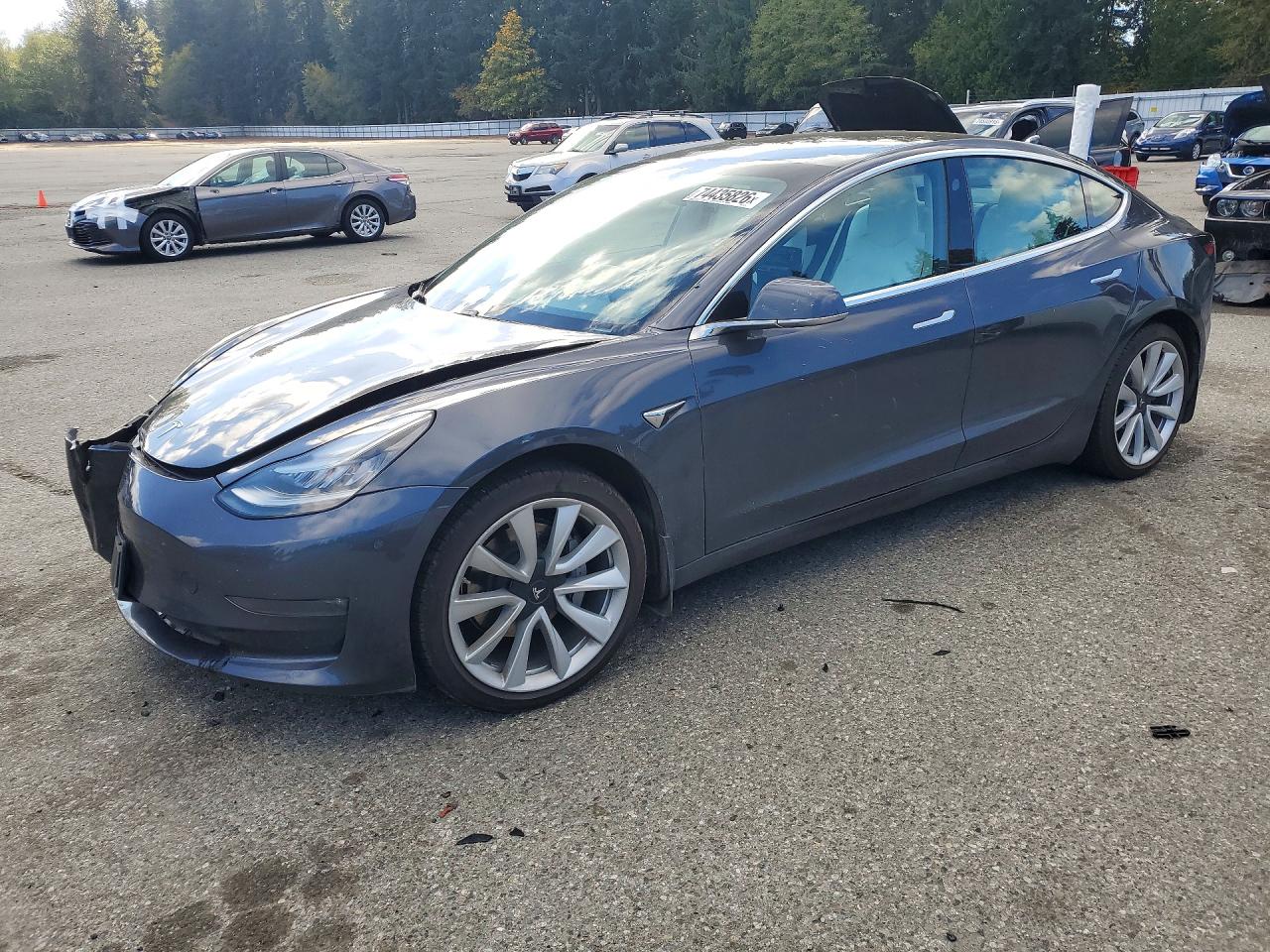2019 TESLA MODEL 3 — Front 3/4