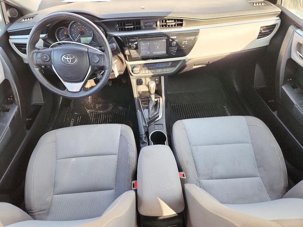 2016 TOYOTA COROLLA L/LE — CKPT