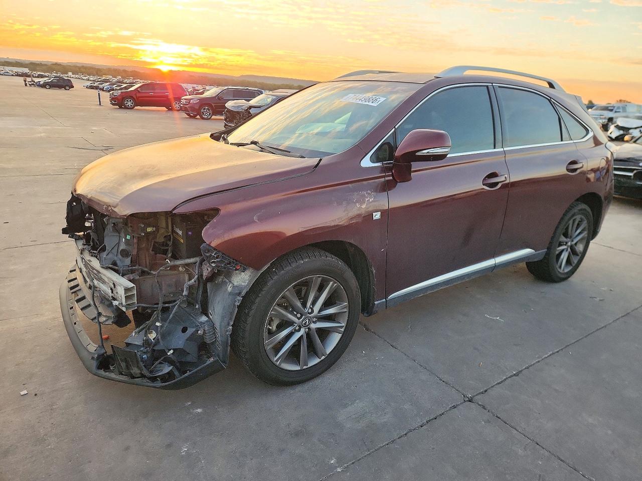 2013 LEXUS RX 350 — Front 3/4