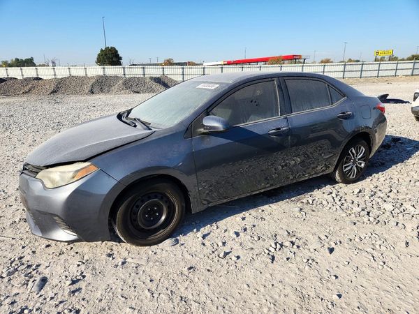 2015 TOYOTA COROLLA — DSFA — Front 3/4