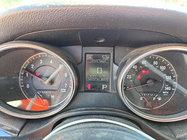 2012 JEEP CHEROKEE LAREDO 4X4 — ODOM