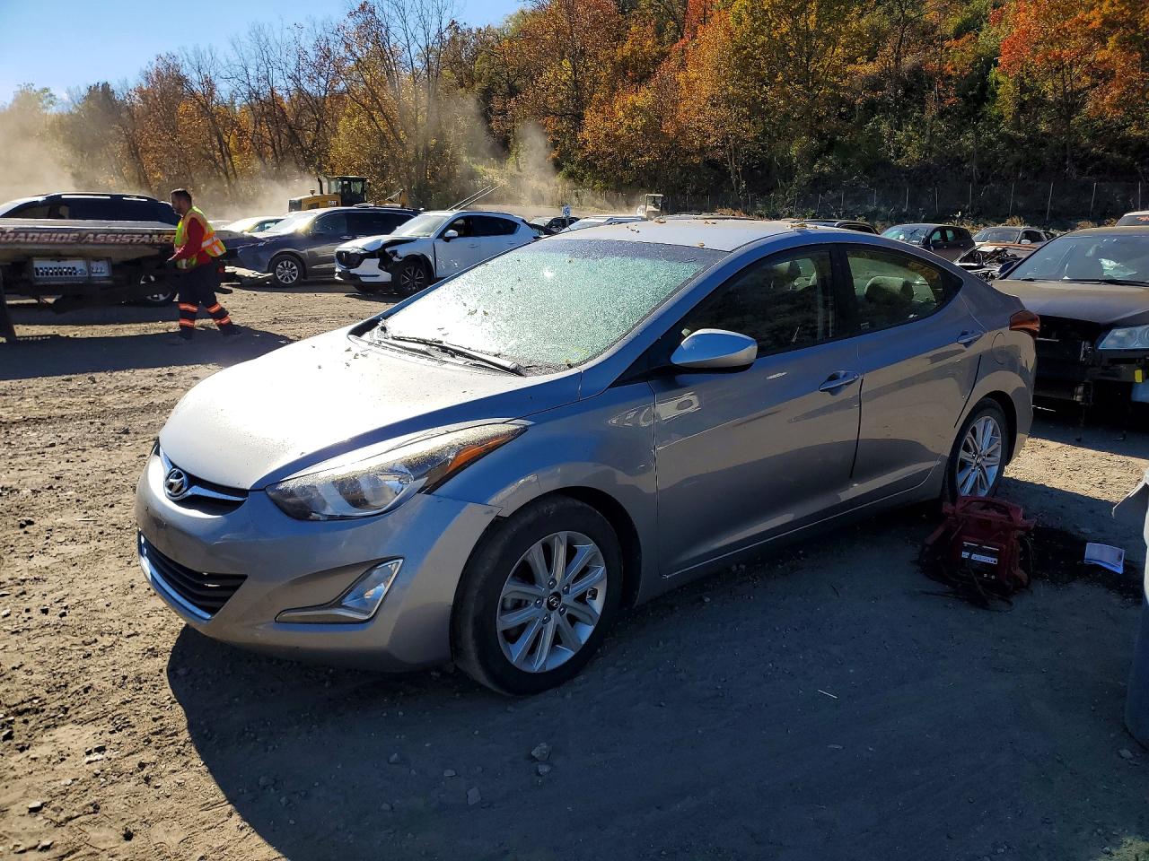 2015 HYUNDAI ELANTRA GLS(Middle) — Front 3/4