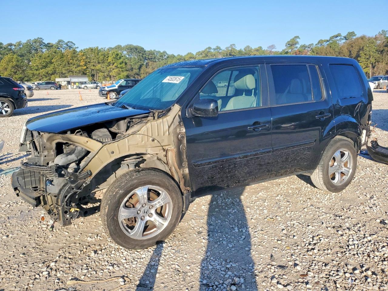2015 HONDA PILOT EX-L — Front 3/4