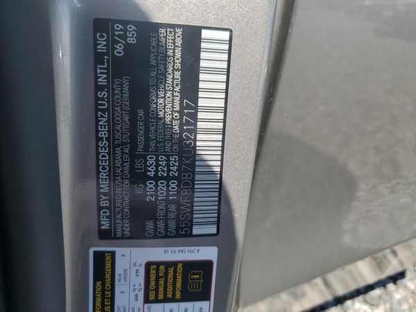 2019 MERCEDES-BENZ C C300