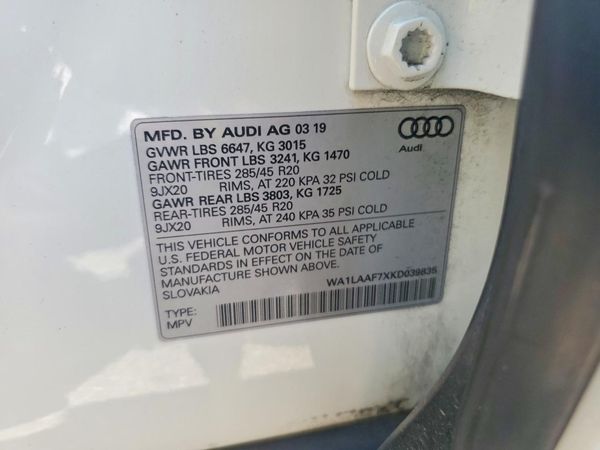2019 AUDI Q7
