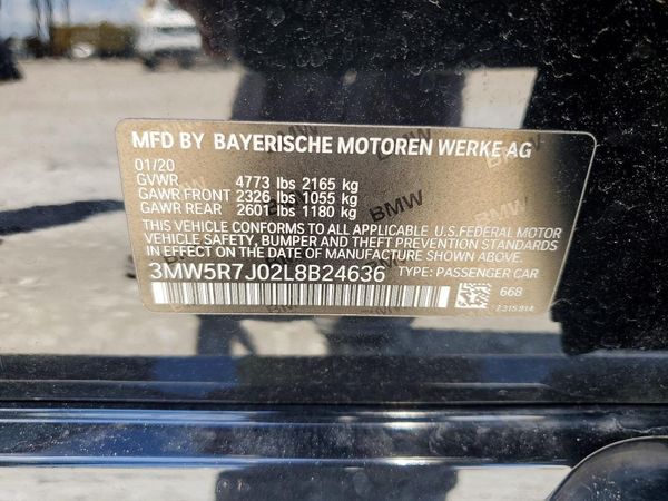2020 BMW 330XI xDrive NA