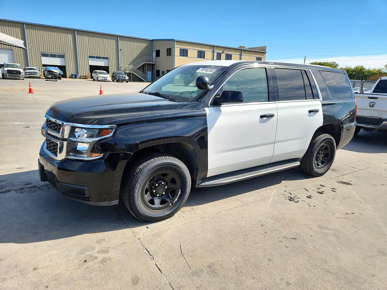 2019 CHEVROLET TAHOE Police Vehicle — Front 3/4