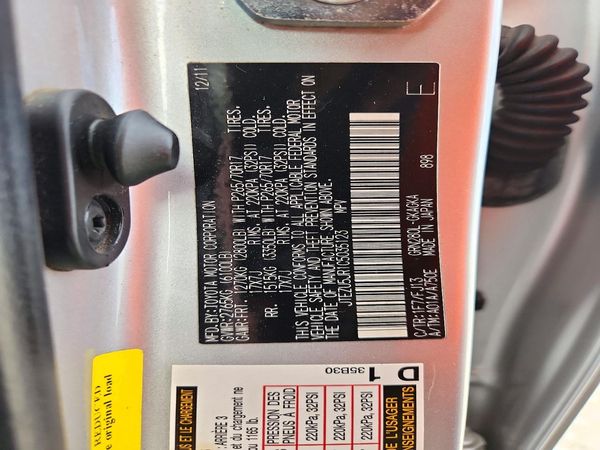2012 TOYOTA 4RUNNER — VINS