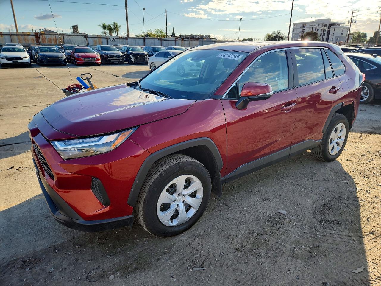 2025 TOYOTA RAV4 — Front 3/4