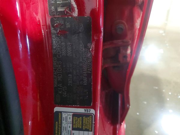 2016 KIA FORTE