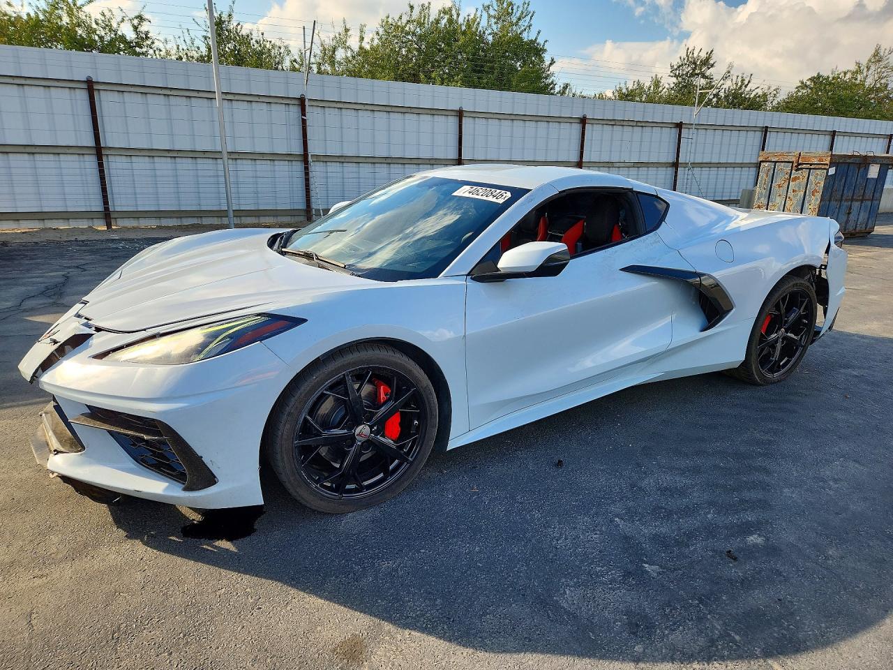 2020 CHEVROLET CORVETTE Premium 3LT — Front 3/4