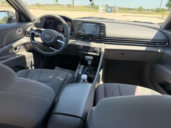 2021 HYUNDAI ELANTRA Blue