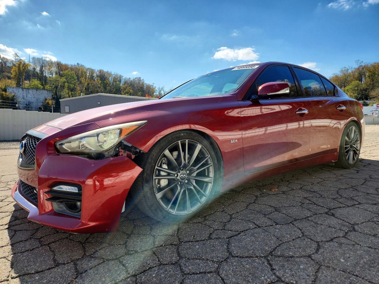 2016 INFINITI Q50 — Front 3/4