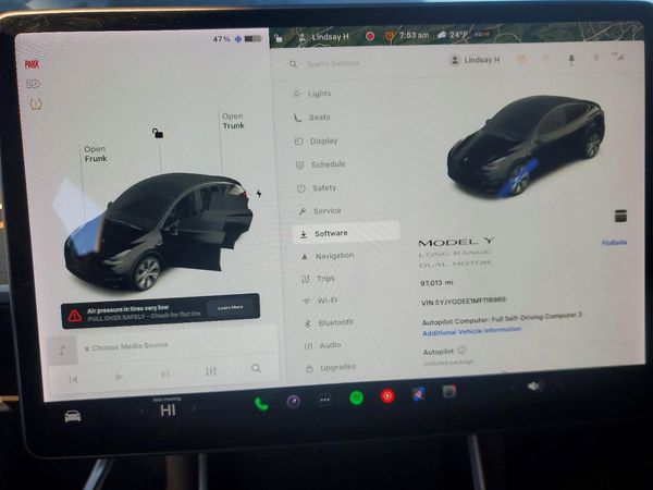 2021 TESLA MODEL Y — ODOM