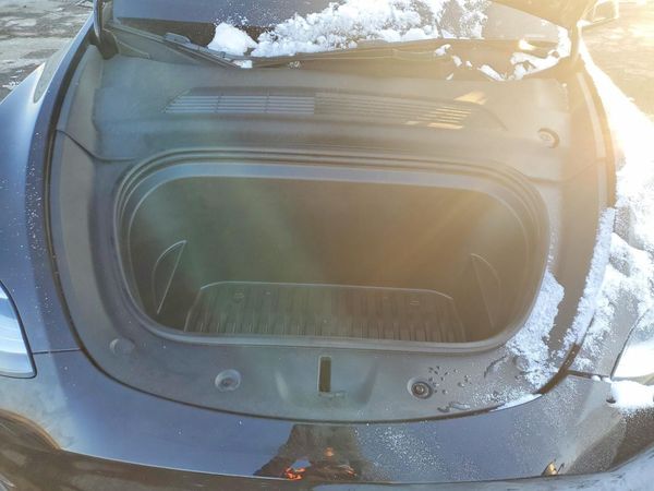 2021 TESLA MODEL Y — Engine bay