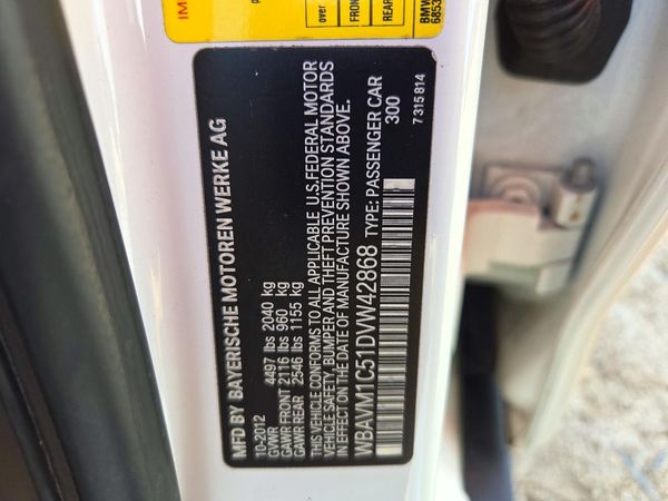 2013 BMW X1 sDrive28i — VINS