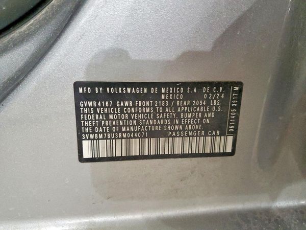 2024 VOLKSWAGEN JETTA