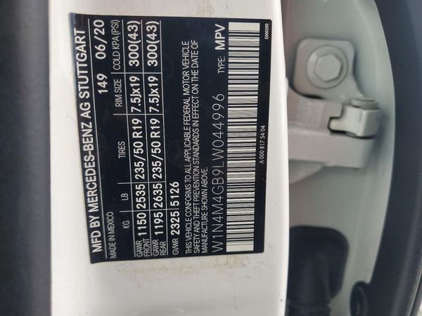 2020 MERCEDES-BENZ GLB GLB250