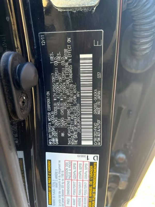 2012 TOYOTA 4RUNNER