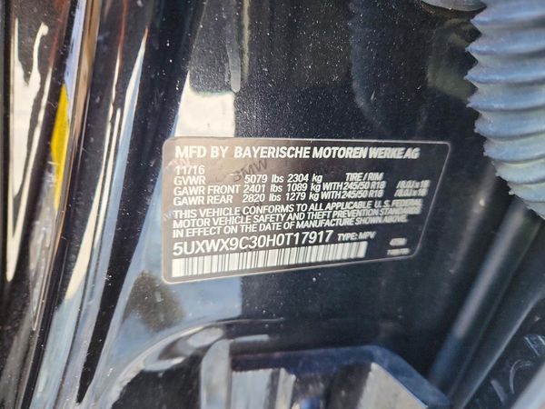 2017 BMW X3 xDrive28i