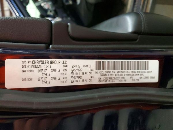 2014 JEEP CHEROKEE Laredo — VINS