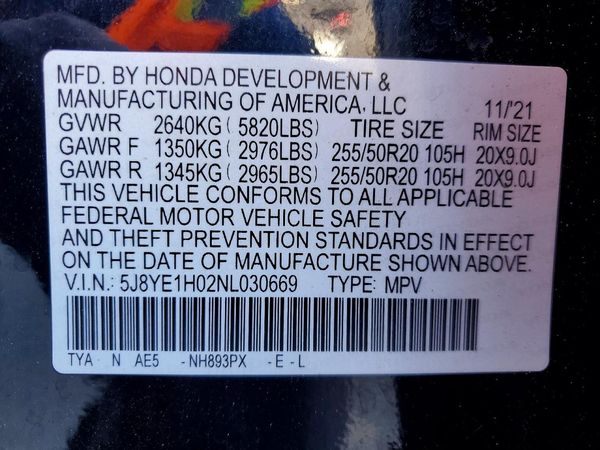 2022 ACURA MDX A-SPEC