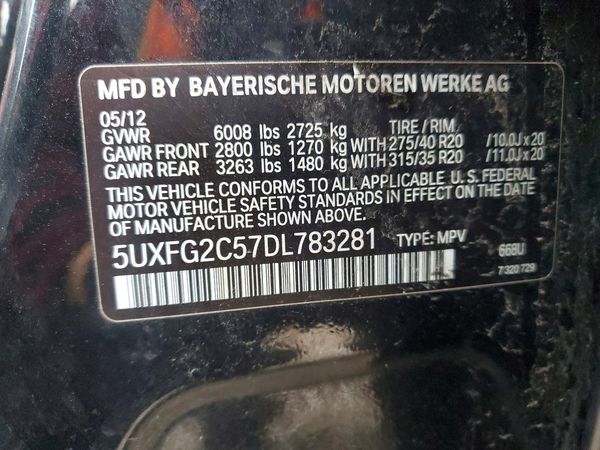 2013 BMW X6 xDrive35i