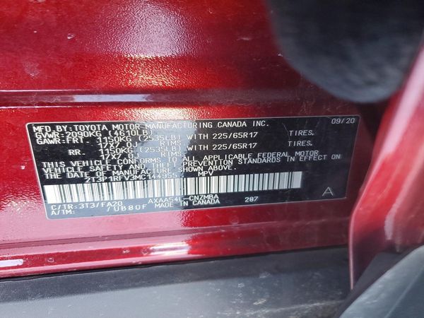 2021 TOYOTA RAV4