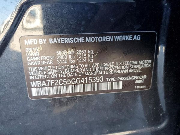 2016 BMW 750 xDrive