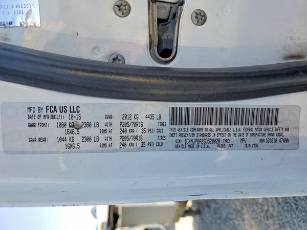 2016 JEEP PATRIOT SPORT FWD