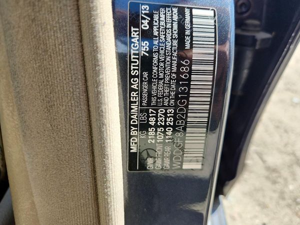 2013 MERCEDES-BENZ C